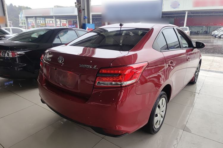 Used Toyota YARiS L Zhi Xiang 2017 1.5E CVT Dynamic Edition Rear Right 45 Deg