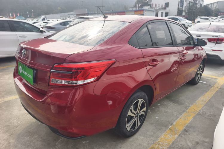 Used Toyota YARiS L Zhi Xiang 2017 1.5E CVT Dynamic Edition Rear Right 45 Deg