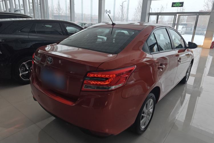 Used Toyota YARiS L Zhi Xiang 2017 1.5G CVT Xuan Dong Skyroof Edition Rear Right 45 Deg