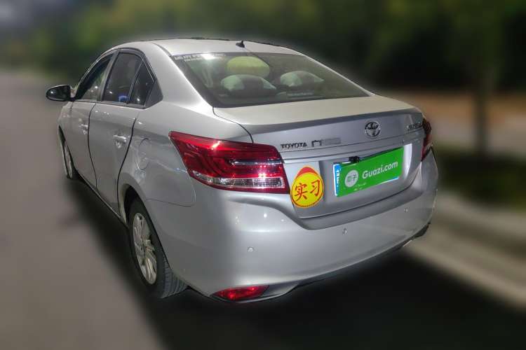 Used Toyota YARiS L Zhi Xiang 2017 1.5G CVT Xuan Dong Skyroof Edition Rear Left 45 Deg