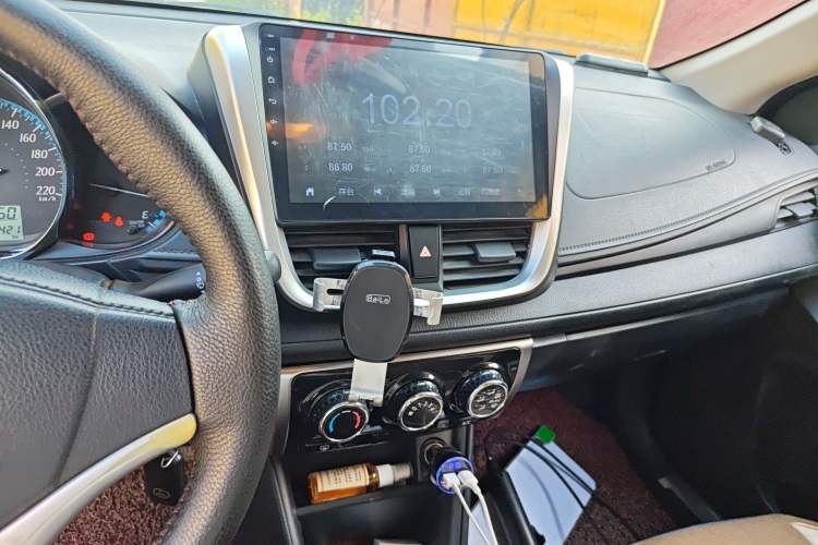 Used Toyota YARiS L Zhi Xiang 2017 1.5E Manual Charm Edition Audio And AC Panel