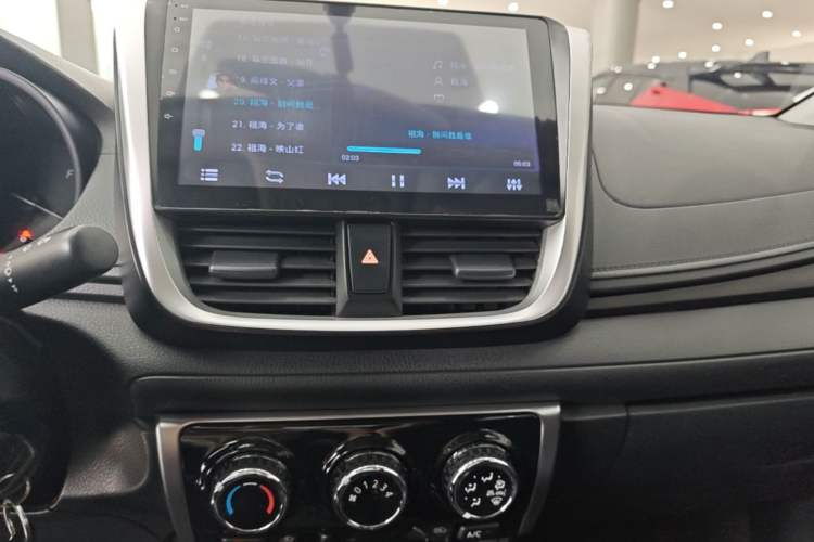 Used Toyota YARiS L Zhi Xiang 2017 1.5E CVT Dynamic Edition Audio And AC Panel
