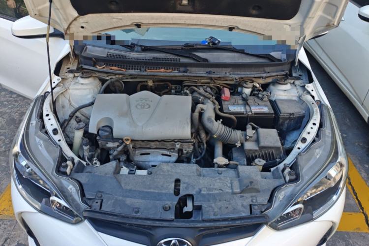 Used Toyota YARiS L Zhi Xiang 2017 1.5E CVT Dynamic Edition Engine Bay