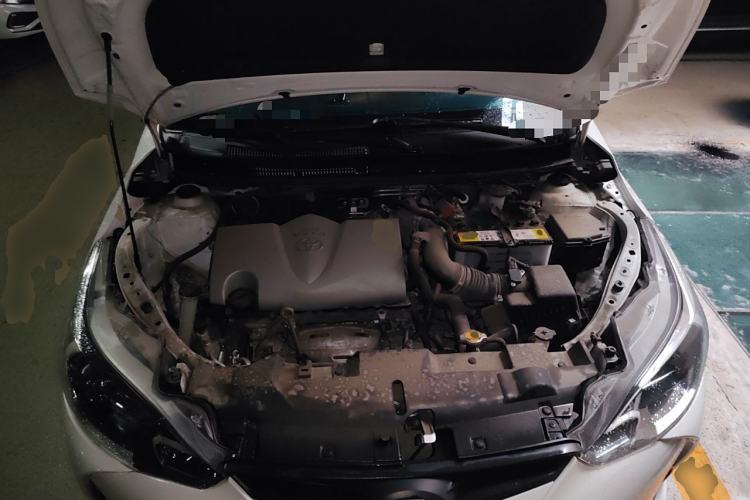 Used Toyota YARiS L Zhi Xiang 2017 1.5E CVT Dynamic Edition Engine Bay
