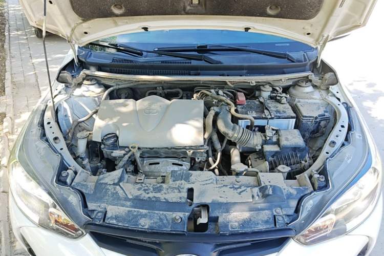 Used Toyota YARiS L Zhi Xiang 2017 1.5E CVT Dynamic Edition Engine Bay