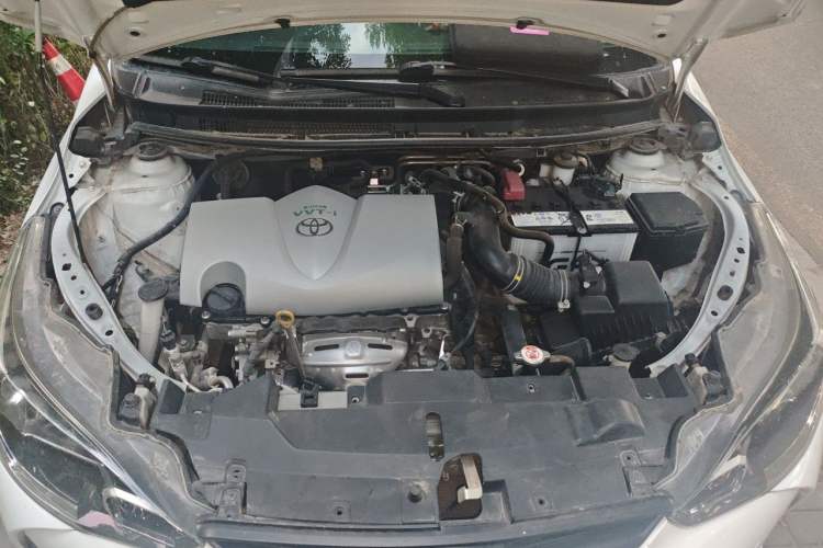 Used Toyota YARiS L Zhi Xiang 2017 1.5E CVT Dynamic Edition Engine Bay