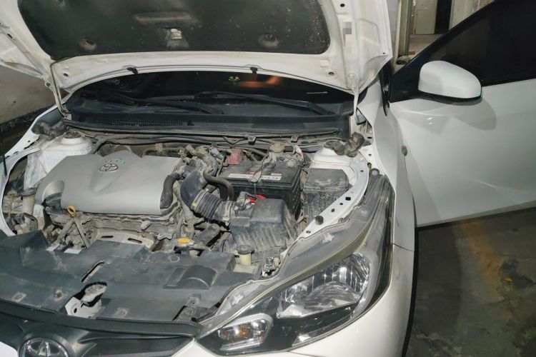 Used Toyota YARiS L Zhi Xiang 2017 1.5E CVT Dynamic Edition Engine Bay Left