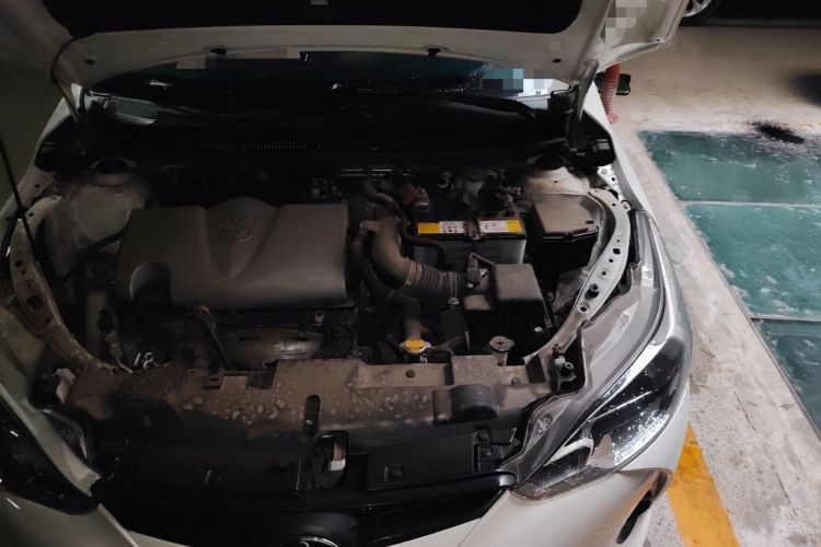 Used Toyota YARiS L Zhi Xiang 2017 1.5E CVT Dynamic Edition Engine Bay Left