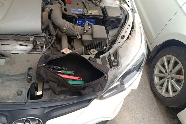 Used Toyota YARiS L Zhi Xiang 2017 1.5E CVT Dynamic Edition Engine Bay Left