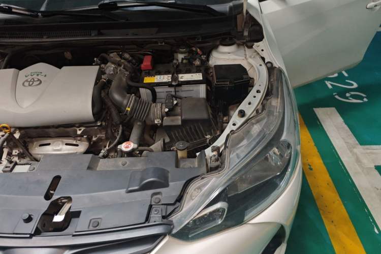 Used Toyota YARiS L Zhi Xiang 2017 1.5E CVT Dynamic Edition Engine Bay Left