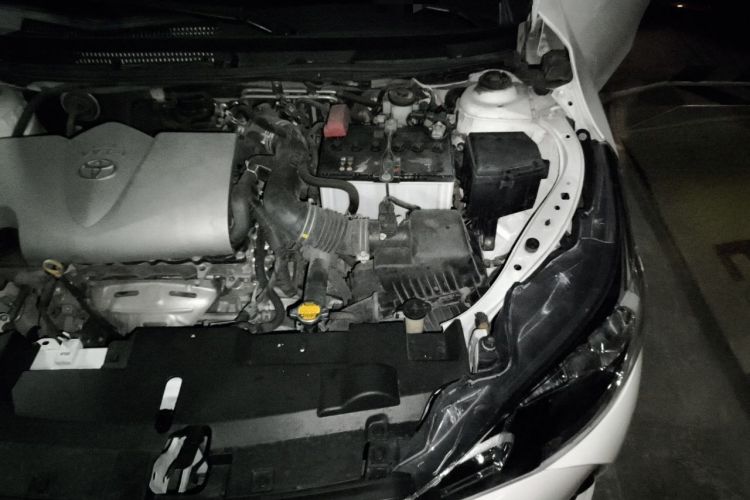 Used Toyota YARiS L Zhi Xiang 2017 1.5E CVT Dynamic Edition Engine Bay Left