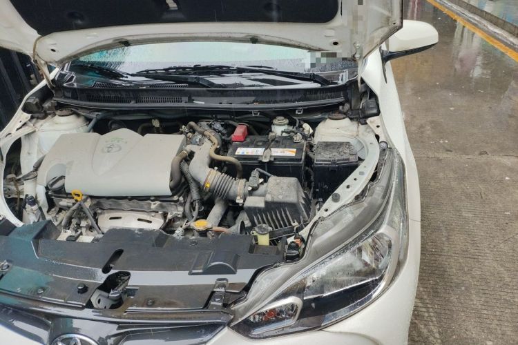 Used Toyota YARiS L Zhi Xiang 2017 1.5E CVT Dynamic Edition Engine Bay Left