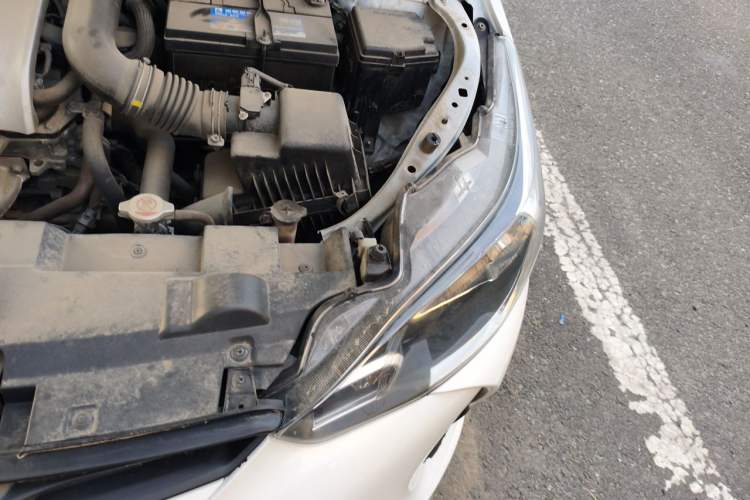Used Toyota YARiS L Zhi Xiang 2017 1.5E CVT Dynamic Edition Engine Bay Left