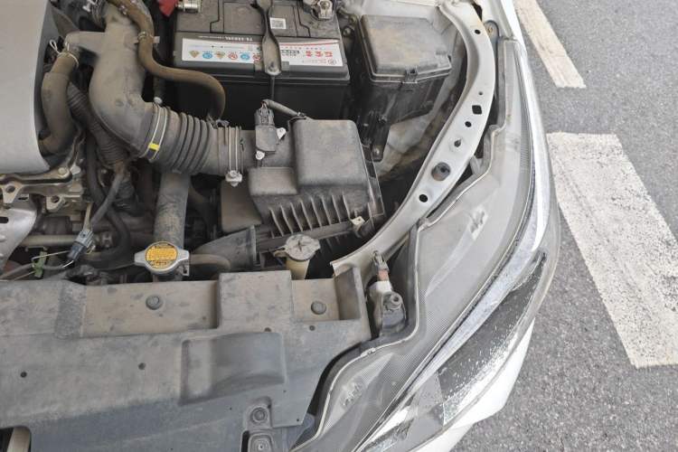 Used Toyota YARiS L Zhi Xiang 2017 1.5E CVT Dynamic Edition Engine Bay Left