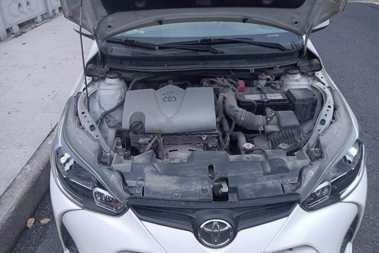 Used Toyota YARiS L Zhi Xiang 2017 1.5E CVT Dynamic Edition Engine Bay