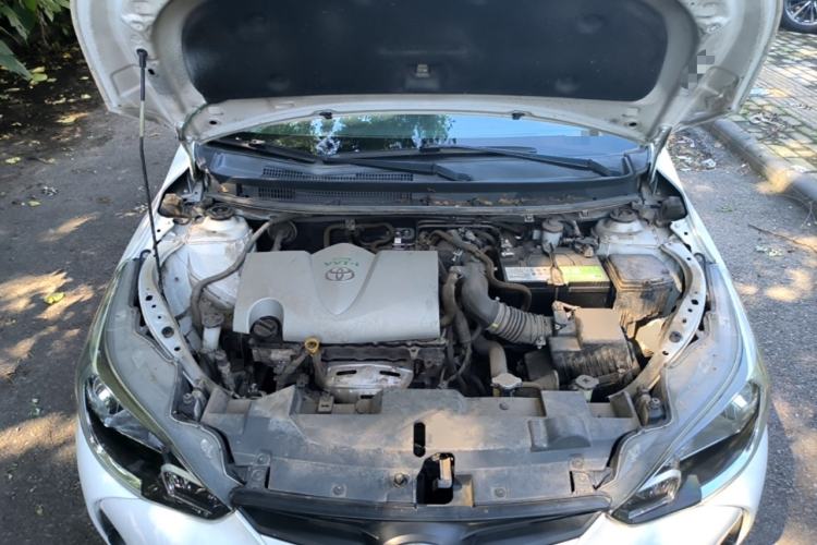 Used Toyota YARiS L Zhi Xiang 2017 1.5E CVT Dynamic Edition Engine Bay