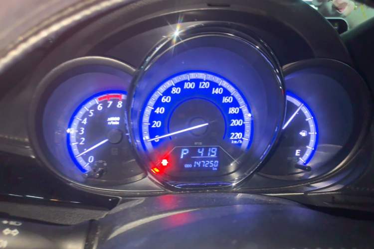 Used Toyota YARiS L Zhi Xiang 2017 1.5G CVT Xuan Dong Skyroof Edition Instrument Cluster