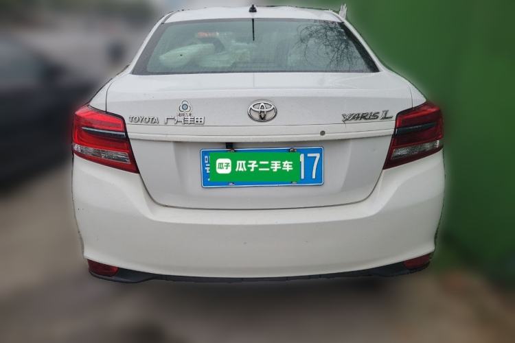 Used Toyota YARiS L Zhi Xiang 2017 1.5E Manual Charm Edition Rear