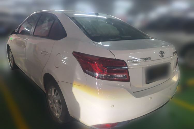 Used Toyota YARiS L Zhi Xiang 2017 1.5G CVT Xuan Dong Skyroof Edition Rear Left 45 Deg