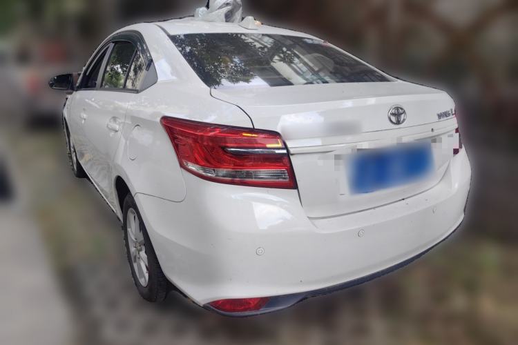 Used Toyota YARiS L Zhi Xiang 2017 1.5E CVT Dynamic Edition Rear Left 45 Deg