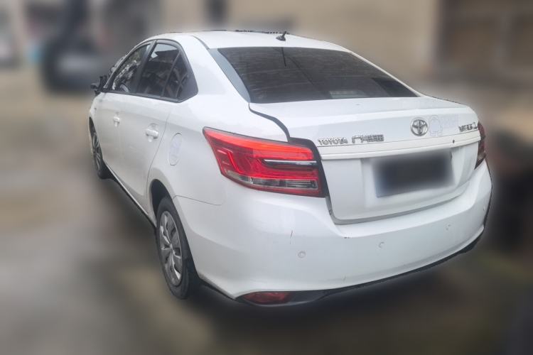 Used Toyota YARiS L Zhi Xiang 2017 1.5E CVT Dynamic Edition Rear Left 45 Deg