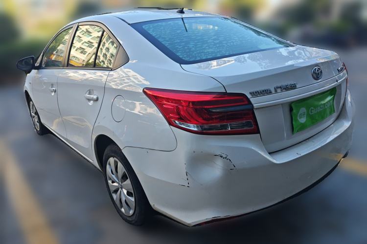 Used Toyota YARiS L Zhi Xiang 2017 1.5E CVT Dynamic Edition Rear Left 45 Deg