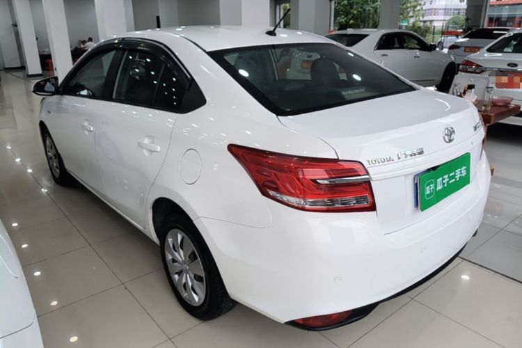 Used Toyota YARiS L Zhi Xiang 2017 1.3E CVT Charming Edition Rear Left 45 Deg