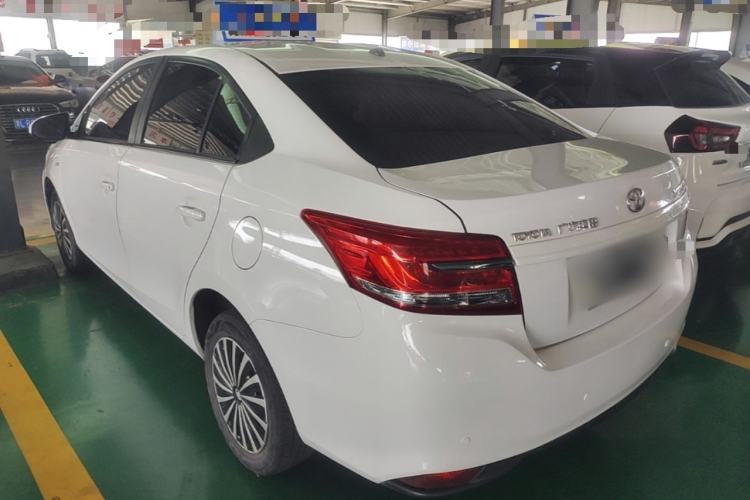 Used Toyota YARiS L Zhi Xiang 2017 1.5E CVT Dynamic Edition Rear Left 45 Deg