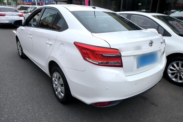 Used Toyota YARiS L Zhi Xiang 2017 1.5E CVT Dynamic Edition Rear Left 45 Deg