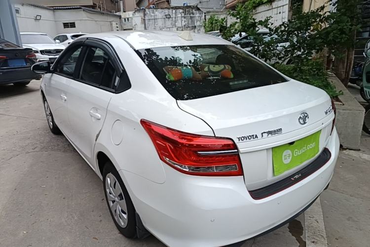 Used Toyota YARiS L Zhi Xiang 2017 1.5E CVT Dynamic Edition Rear Left 45 Deg