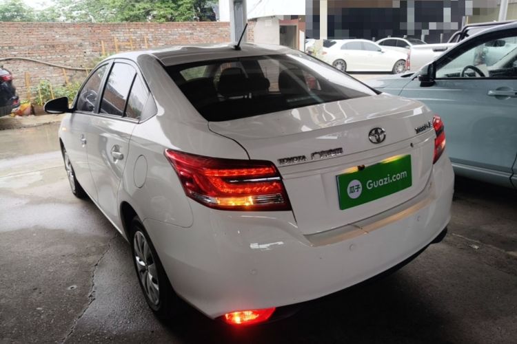 Used Toyota YARiS L Zhi Xiang 2017 1.5E CVT Dynamic Edition Rear Left 45 Deg
