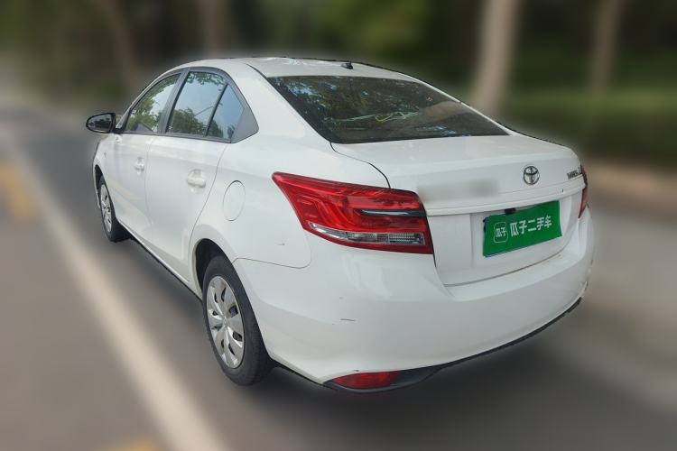 Used Toyota YARiS L Zhi Xiang 2017 1.5E CVT Dynamic Edition Rear Left 45 Deg