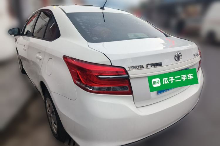 Used Toyota YARiS L Zhi Xiang 2017 1.5E CVT Dynamic Edition Rear Left 45 Deg