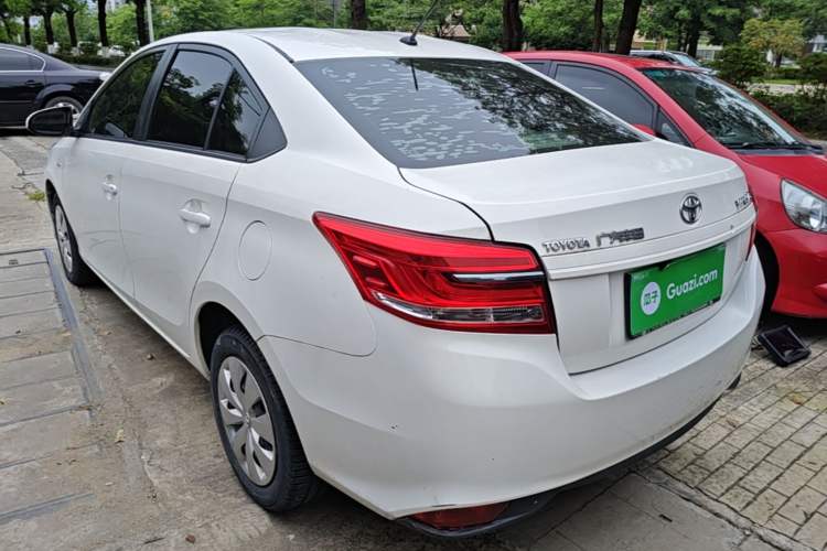 Used Toyota YARiS L Zhi Xiang 2017 1.5E CVT Dynamic Edition Rear Left 45 Deg