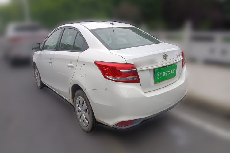 Used Toyota YARiS L Zhi Xiang 2017 1.5E CVT Dynamic Edition Rear Left 45 Deg