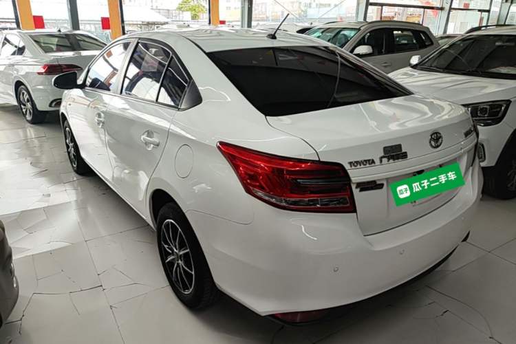 Used Toyota YARiS L Zhi Xiang 2017 1.5E CVT Dynamic Edition Rear Left 45 Deg