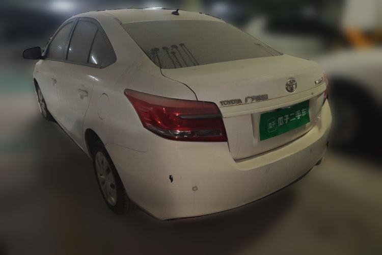 Used Toyota YARiS L Zhi Xiang 2017 1.5E CVT Dynamic Edition Rear Left 45 Deg