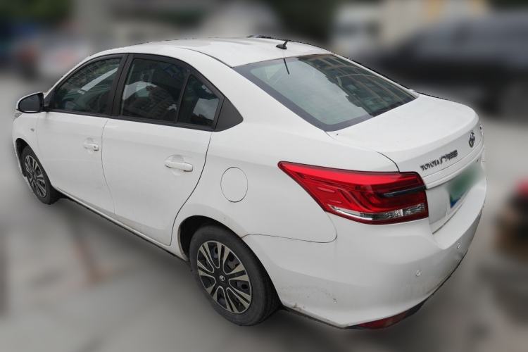 Used Toyota YARiS L Zhi Xiang 2017 1.5E CVT Dynamic Edition Rear Left 45 Deg