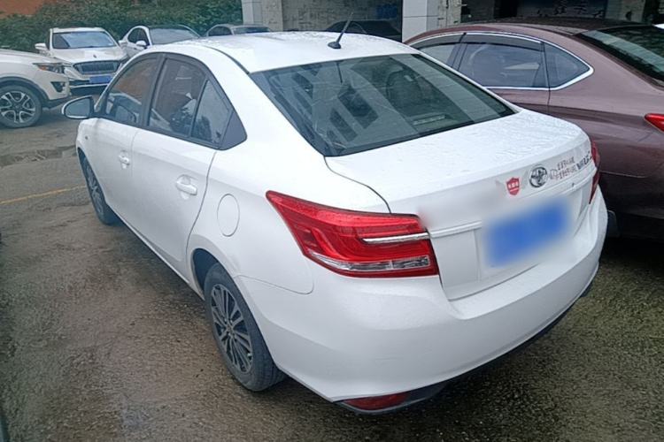 Used Toyota YARiS L Zhi Xiang 2017 1.5E CVT Dynamic Edition Rear Left 45 Deg
