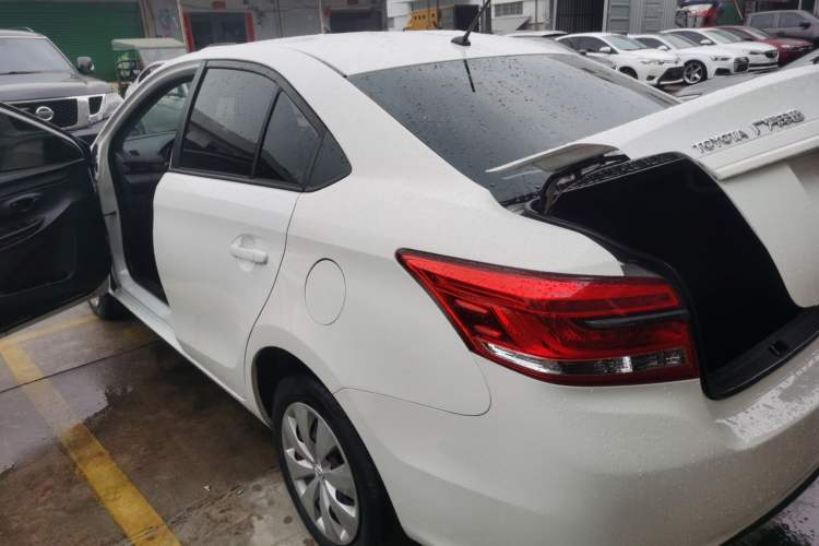 Used Toyota YARiS L Zhi Xiang 2017 1.5E CVT Dynamic Edition Rear Left 45 Deg