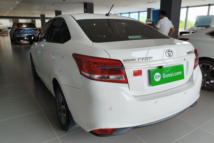 Used Toyota YARiS L Zhi Xiang 2017 1.5E CVT Dynamic Edition Rear Left 45 Deg