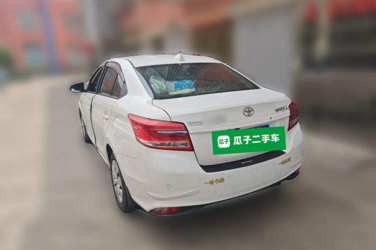 Used Toyota YARiS L Zhi Xiang 2017 1.5E CVT Dynamic Edition Rear Left 45 Deg