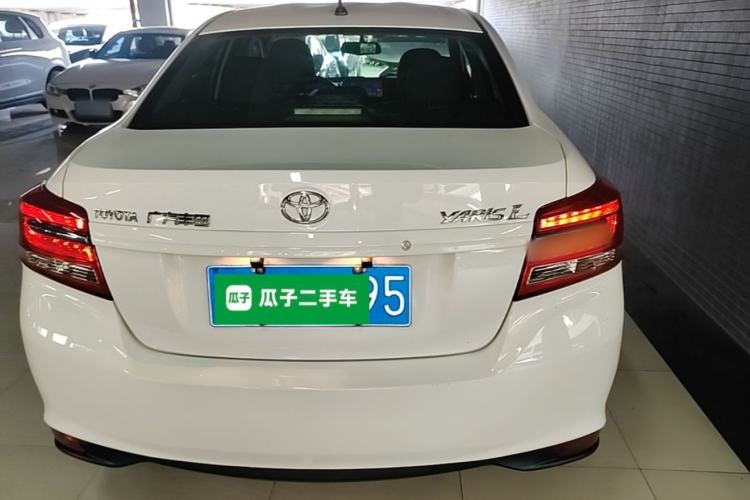 Used Toyota YARiS L Zhi Xiang 2017 1.5G CVT Xuan Dong Skyroof Edition Rear