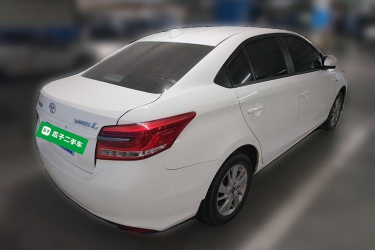 Used Toyota YARiS L Zhi Xiang 2017 1.5G CVT Xuan Dong Skyroof Edition Rear Right 45 Deg