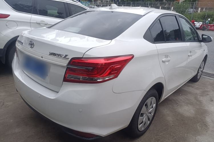 Used Toyota YARiS L Zhi Xiang 2017 1.5E CVT Dynamic Edition Rear Right 45 Deg