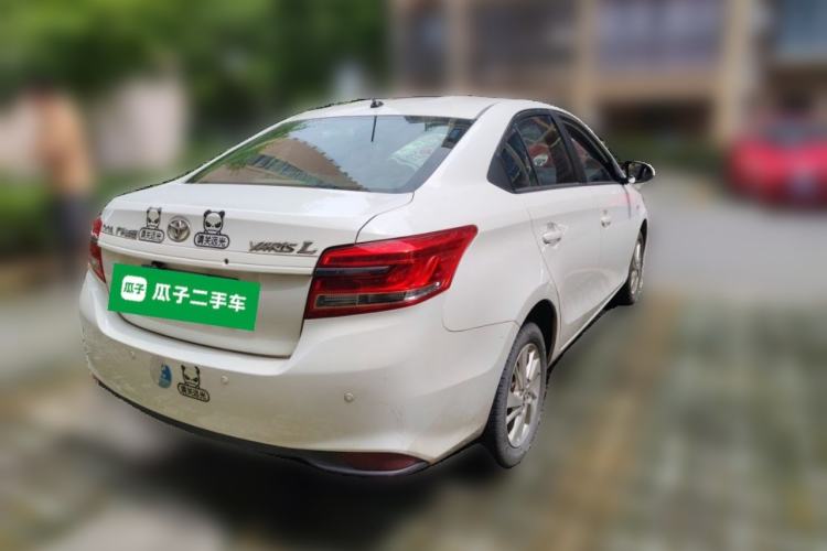 Used Toyota YARiS L Zhi Xiang 2017 1.5E CVT Dynamic Edition Rear Right 45 Deg