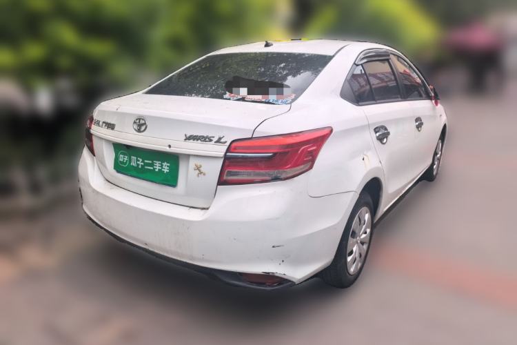 Used Toyota YARiS L Zhi Xiang 2017 1.5E CVT Dynamic Edition Rear Right 45 Deg