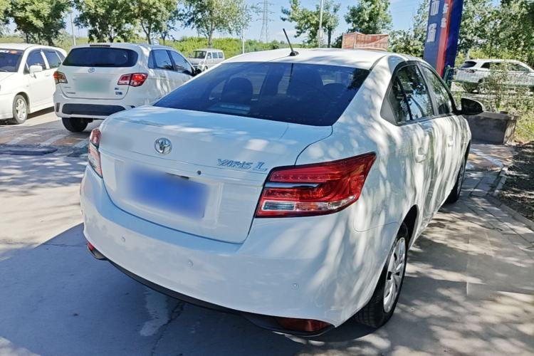 Used Toyota YARiS L Zhi Xiang 2017 1.5E CVT Dynamic Edition Rear Right 45 Deg