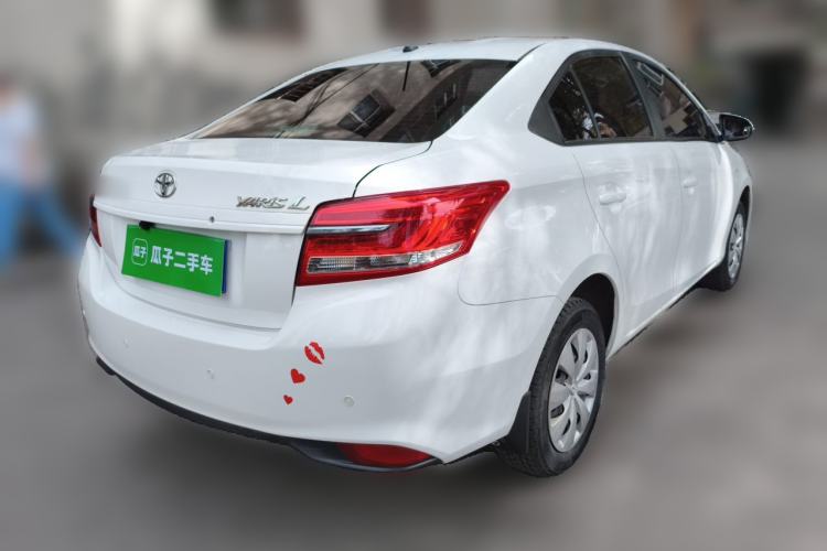 Used Toyota YARiS L Zhi Xiang 2017 1.5E CVT Dynamic Edition Rear Right 45 Deg