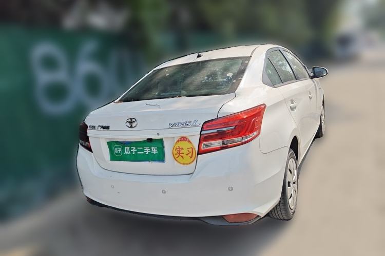 Used Toyota YARiS L Zhi Xiang 2017 1.5E CVT Dynamic Edition Rear Right 45 Deg